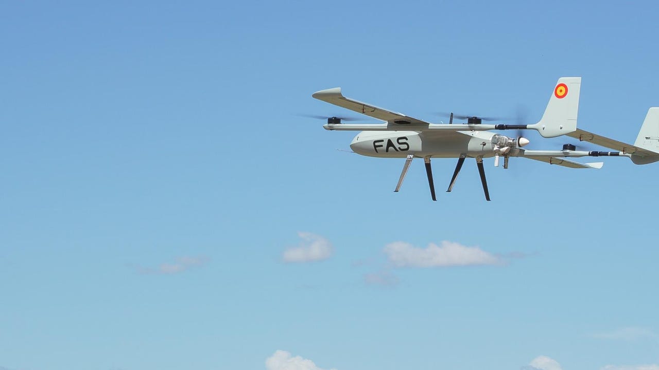 FAS Robotics presents the most advanced drone in military defense
