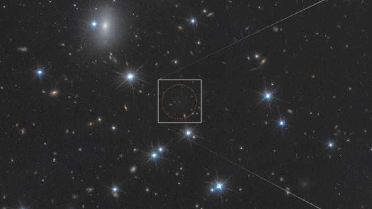 It is composed of dark matter
