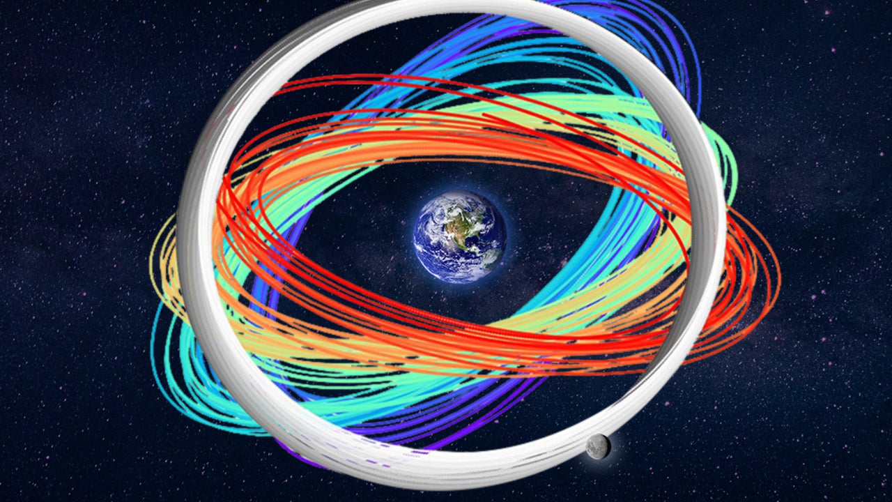 What would happen if we sent a million satellites into space?