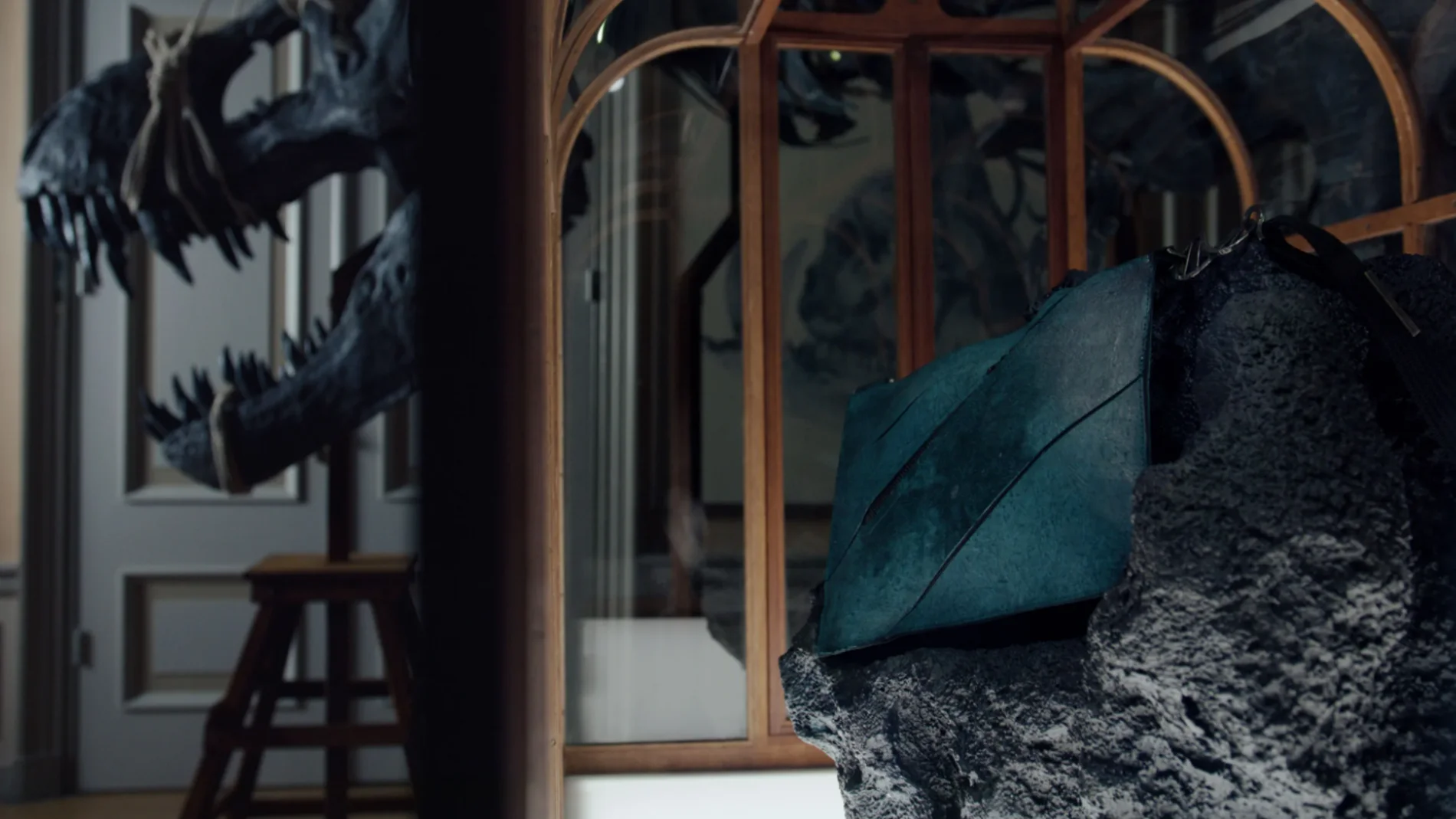 They create a bag with T.rex skin