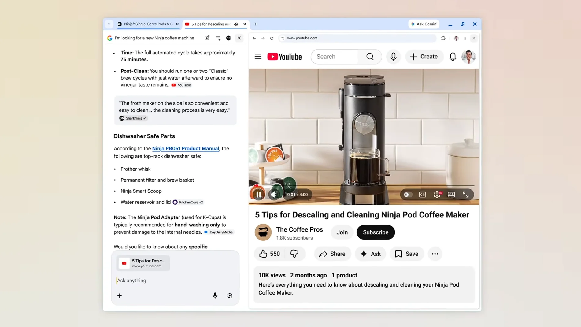 Google AI Mode now allows you to visit web pages without leaving the Search Engine