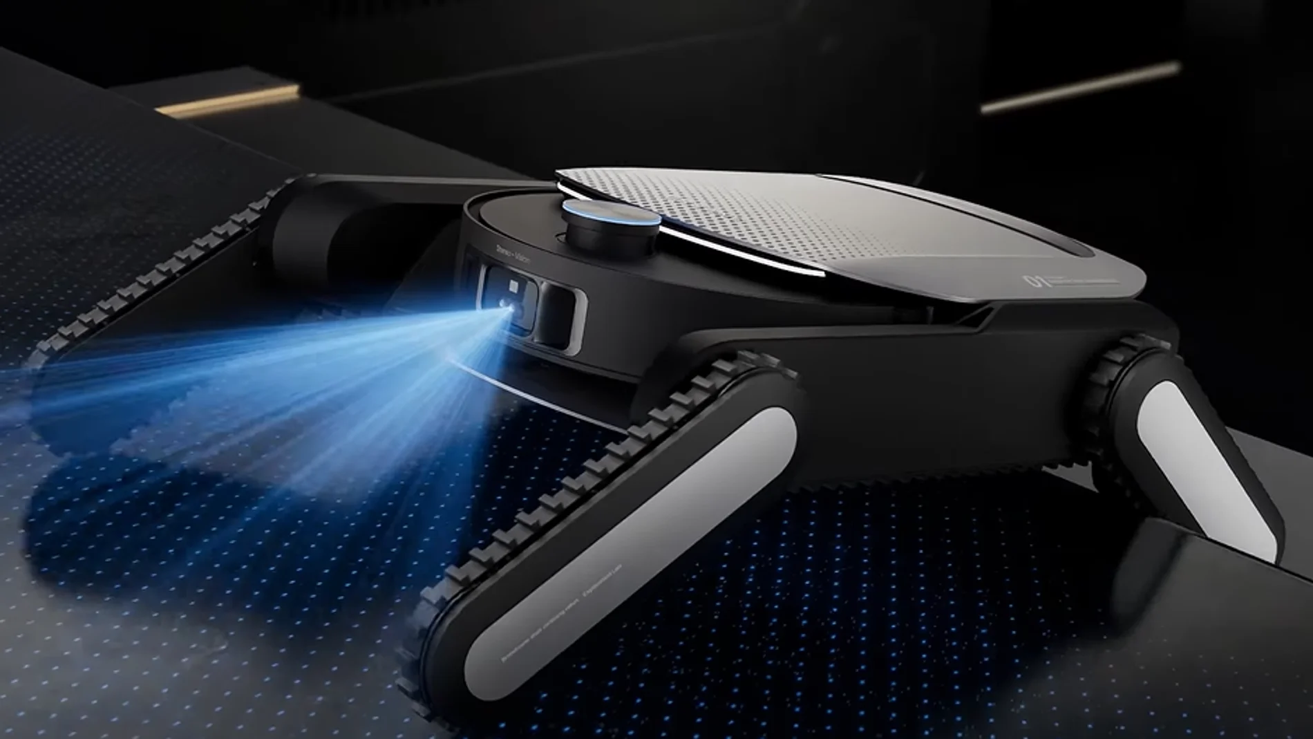 Dreame presents the first robot vacuum cleaner capable of climbing stairs