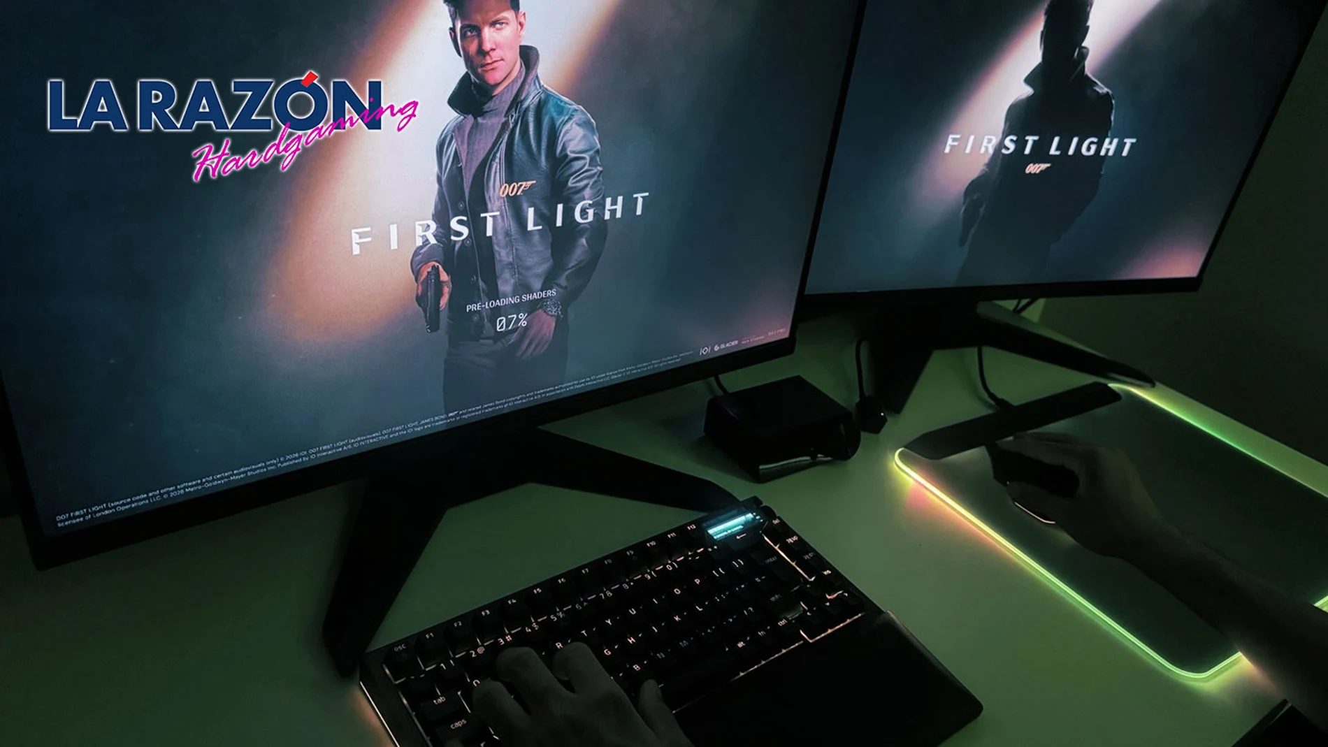 La Razón Hardgaming – We test the potential of Razer's haptic hardware with 007 First Light