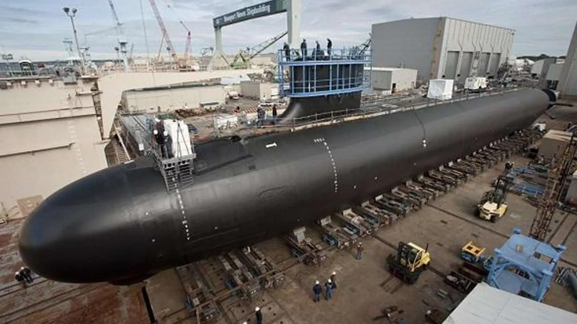 21,000 tons and 170 meters, this is the quietest submarine in the United States