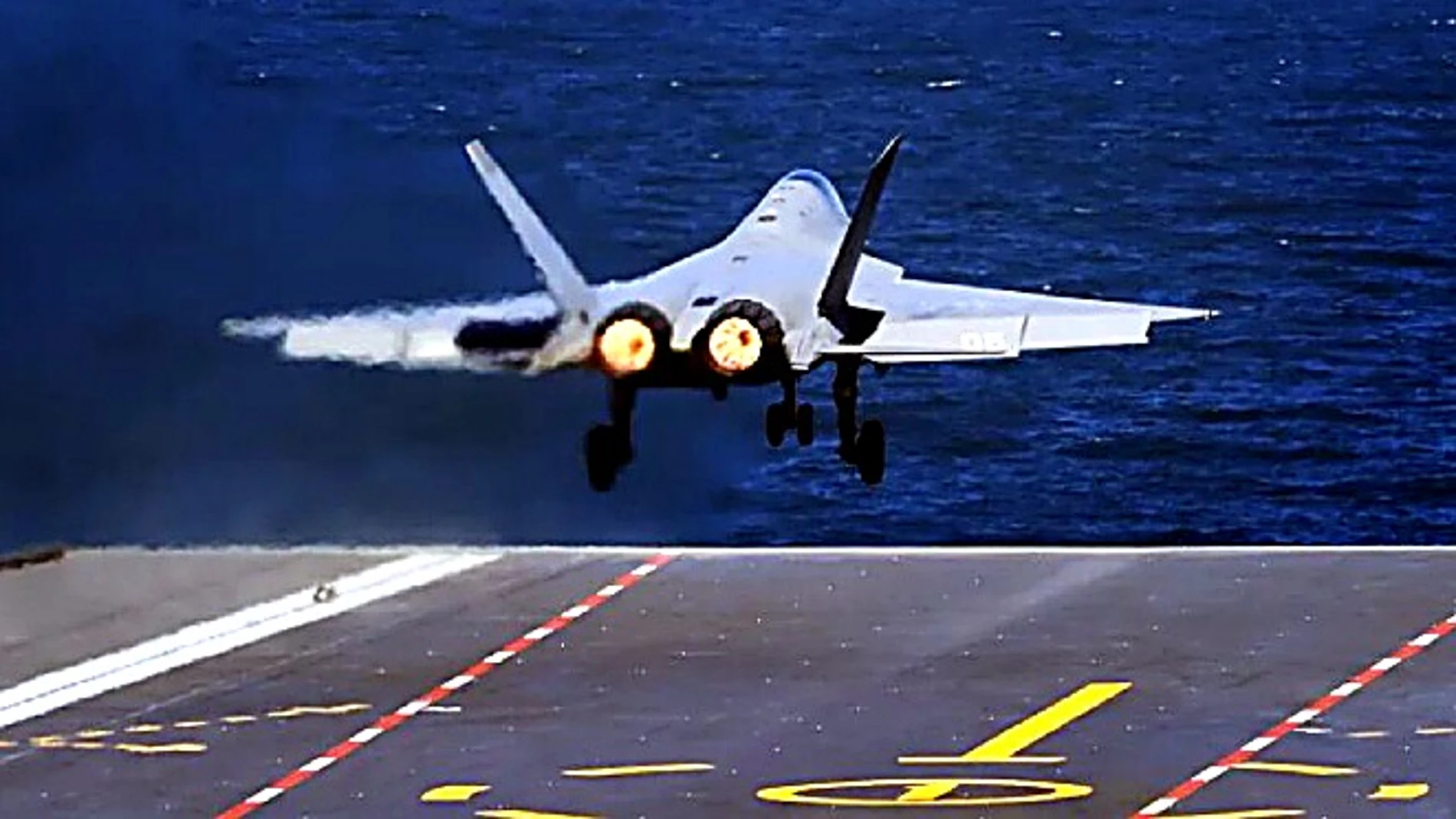 China names its new naval stealth fighter: 'Blue Shark'