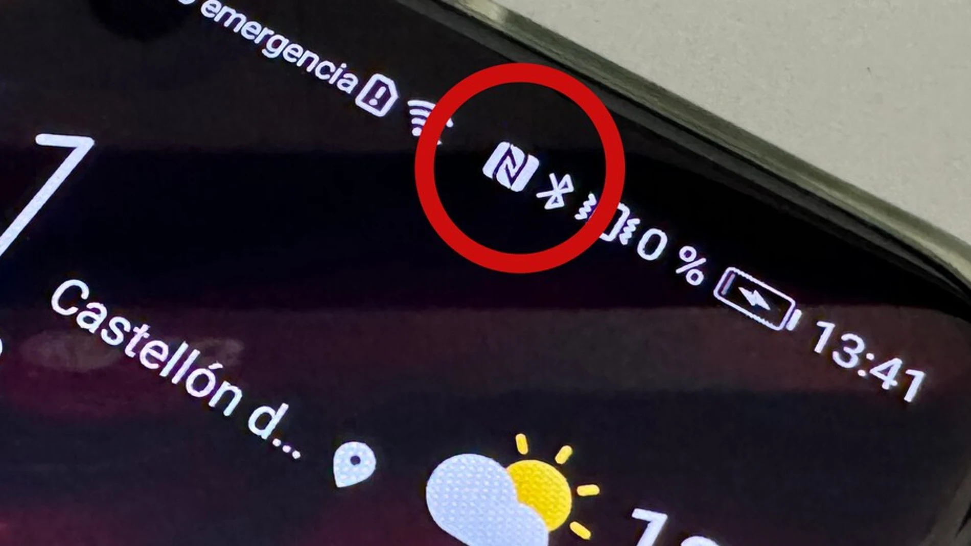 If you see an “N” on your Android, this is activated and almost no one knows what it is for