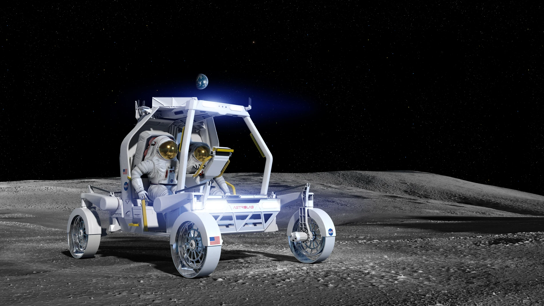 NASA and Blue Origin will begin construction of a base on the Moon this year