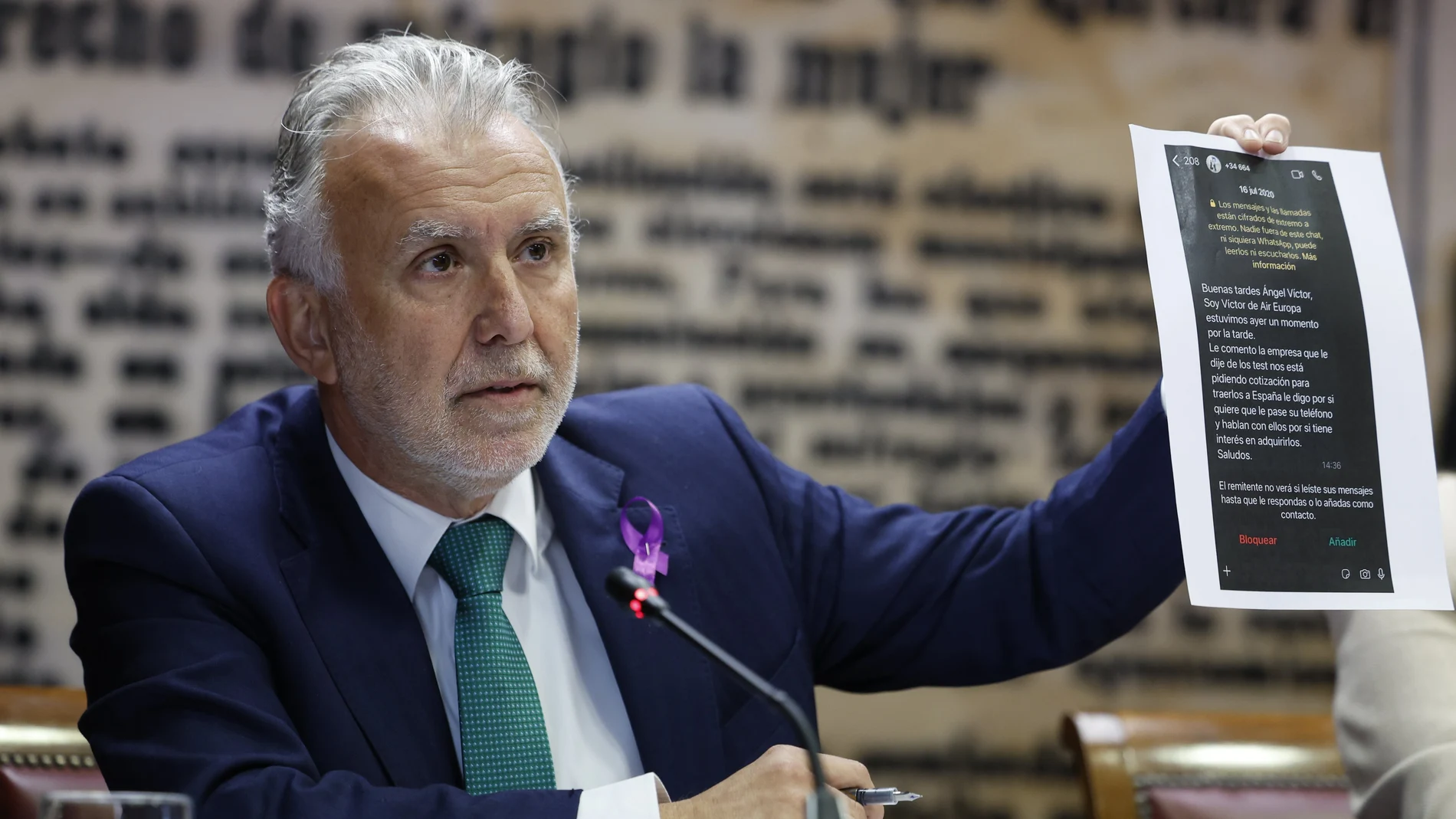The UCO has the evidence "tied" against Ángel Víctor Torres