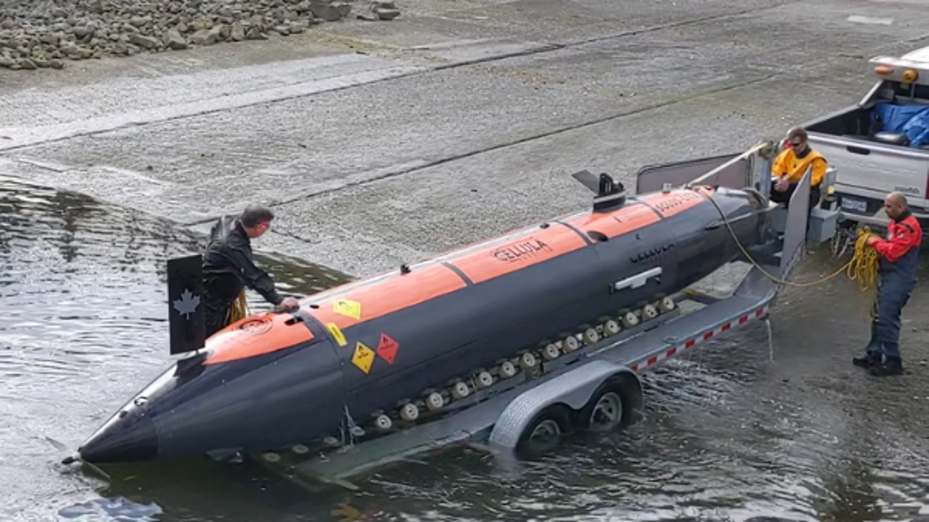The first underwater drone travels almost 2,000 km on a single charge of hydrogen