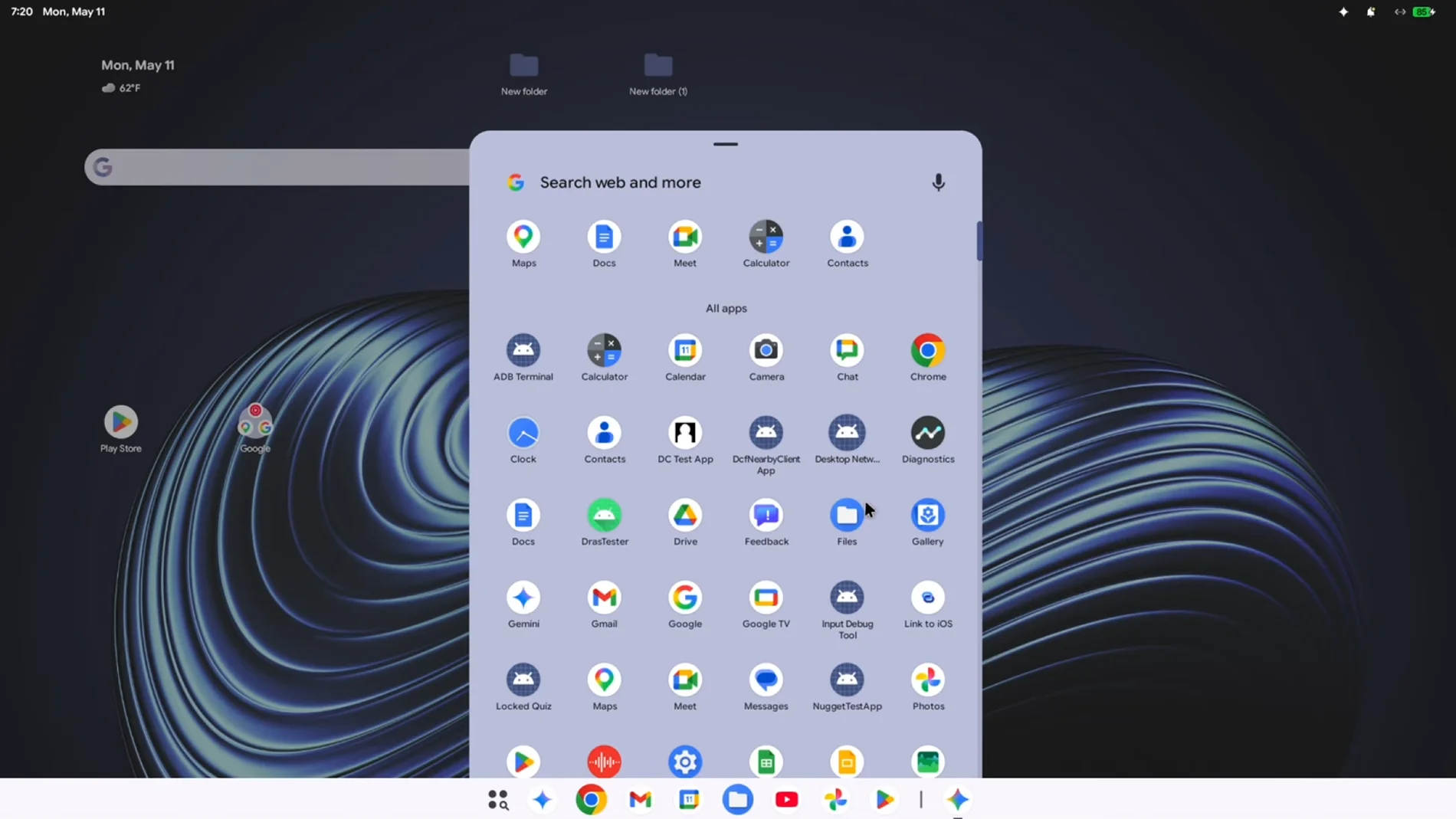 They leak a 16-minute video that shows AluminumOS, Google's new operating system