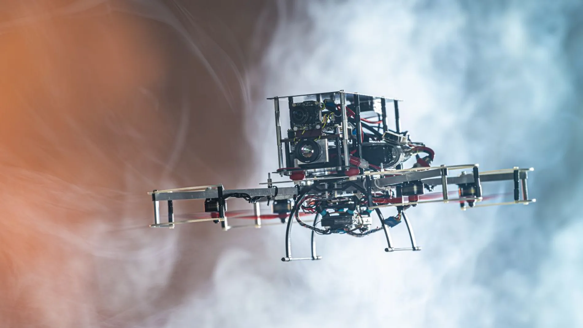 This 'drone killer' uses the physical principle of the South American boleadora to shoot down drones in seconds