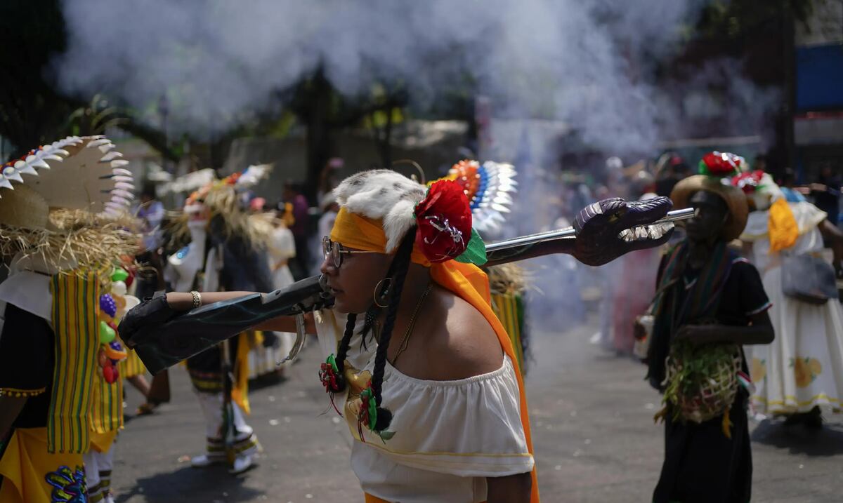 This is how the celebration of May 5 was lived: they commemorate the historic Battle of Puebla