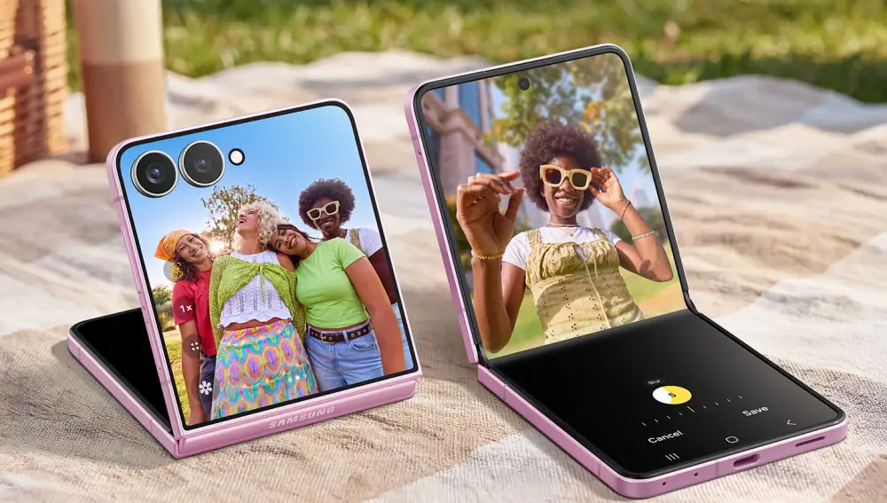 Samsung Galaxy Z Flip8, Samsung's most recognizable folding smartphone model, takes a step forward in design and functionality.
