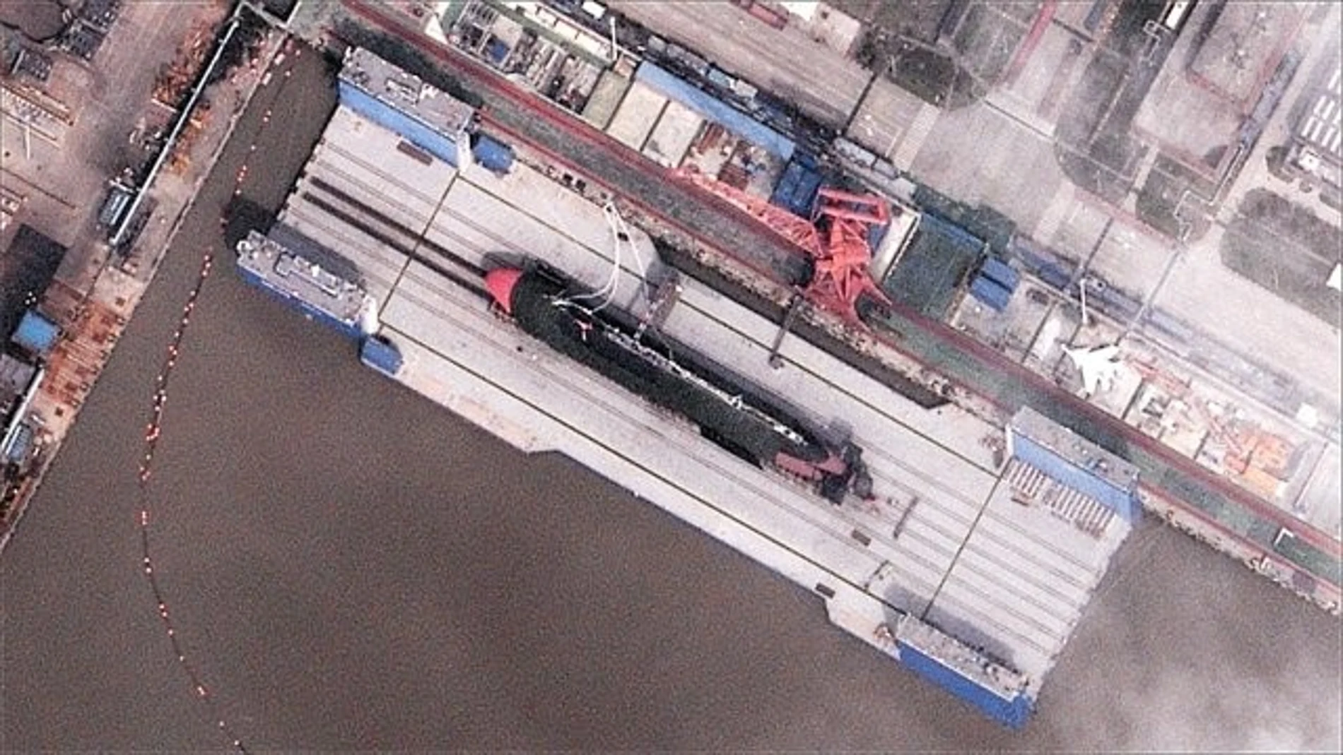 China could be building a new class of submarine, according to satellite images