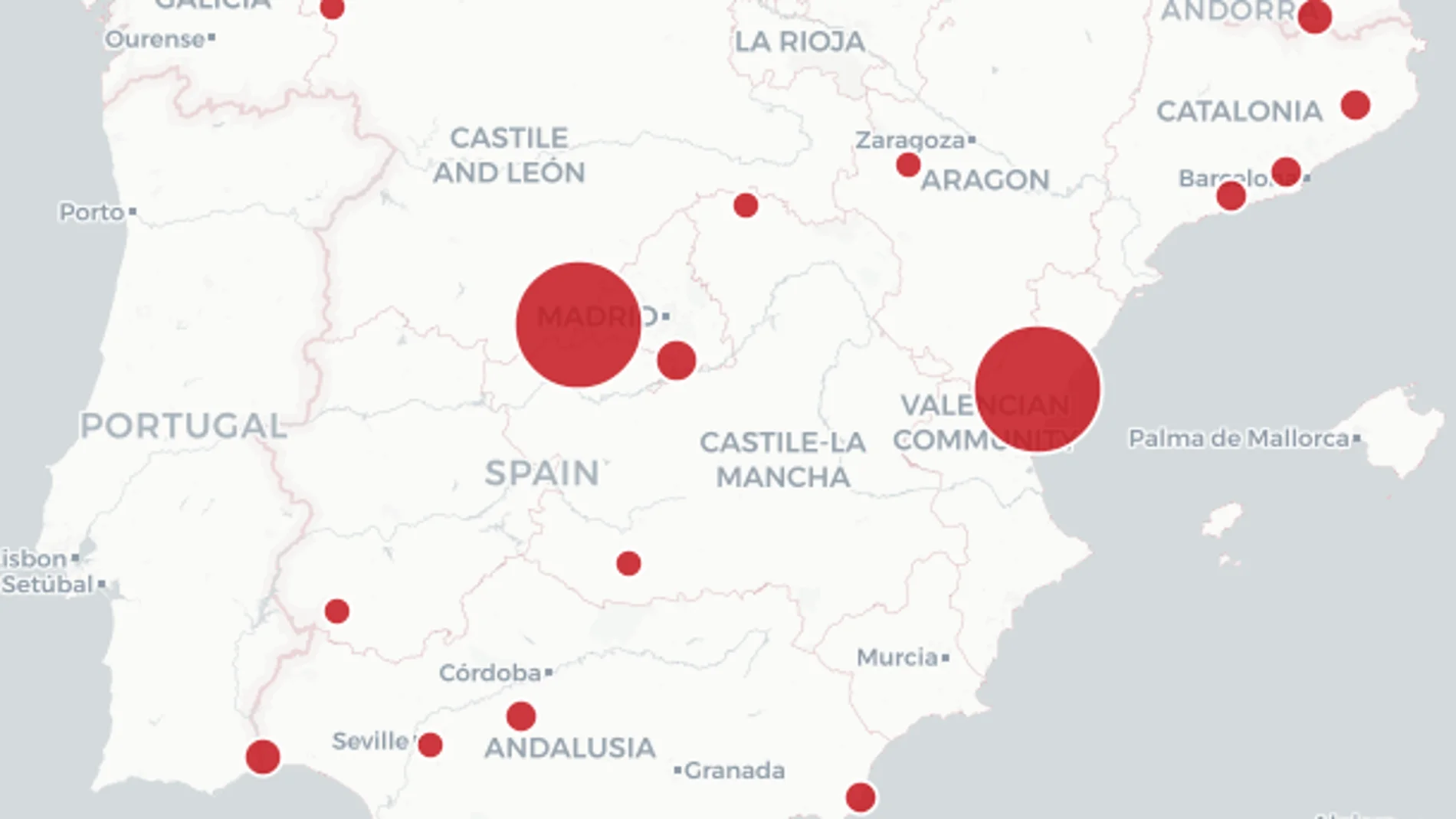 Map of active fires in Spain in real time: where there is fire today in Madrid, Ávila, Toledo, Castellón and the rest of the country