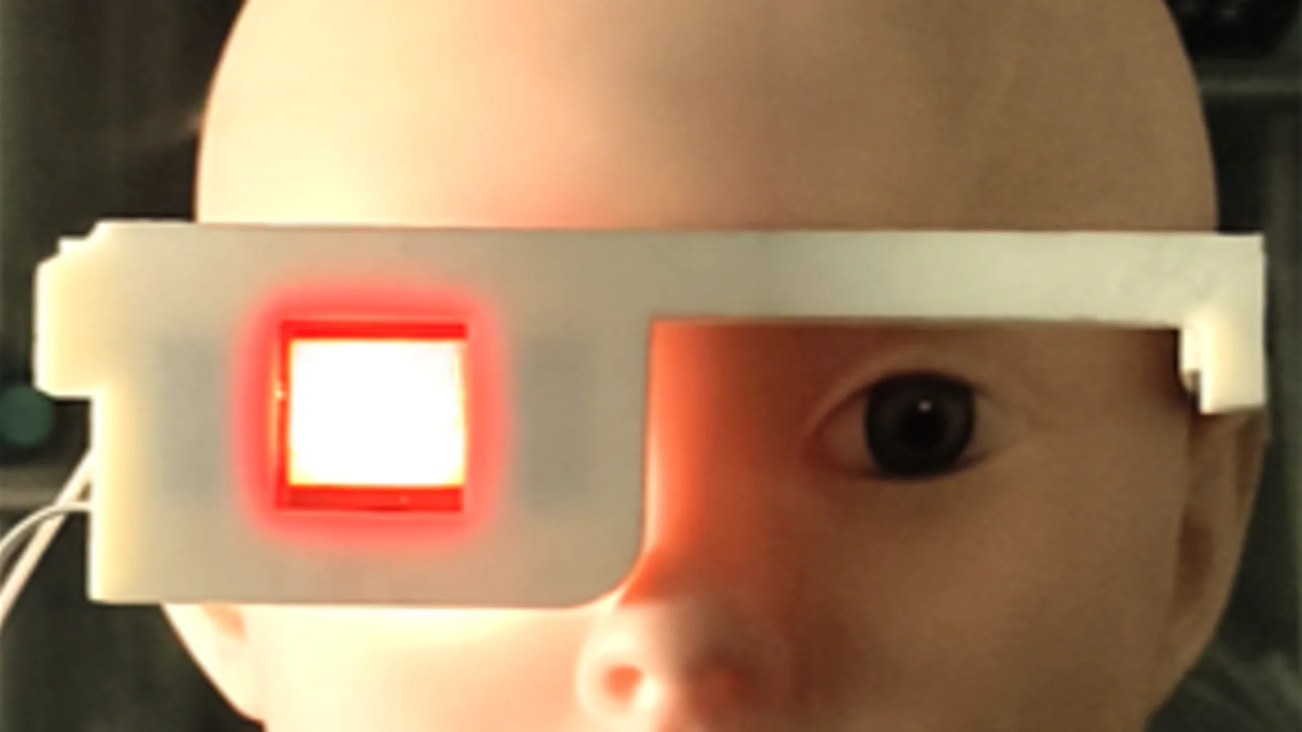 They develop glasses that allow us to see Superman's vision