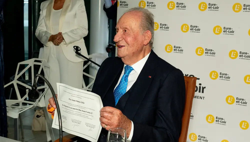 King Juan Carlos I, very happy with his award