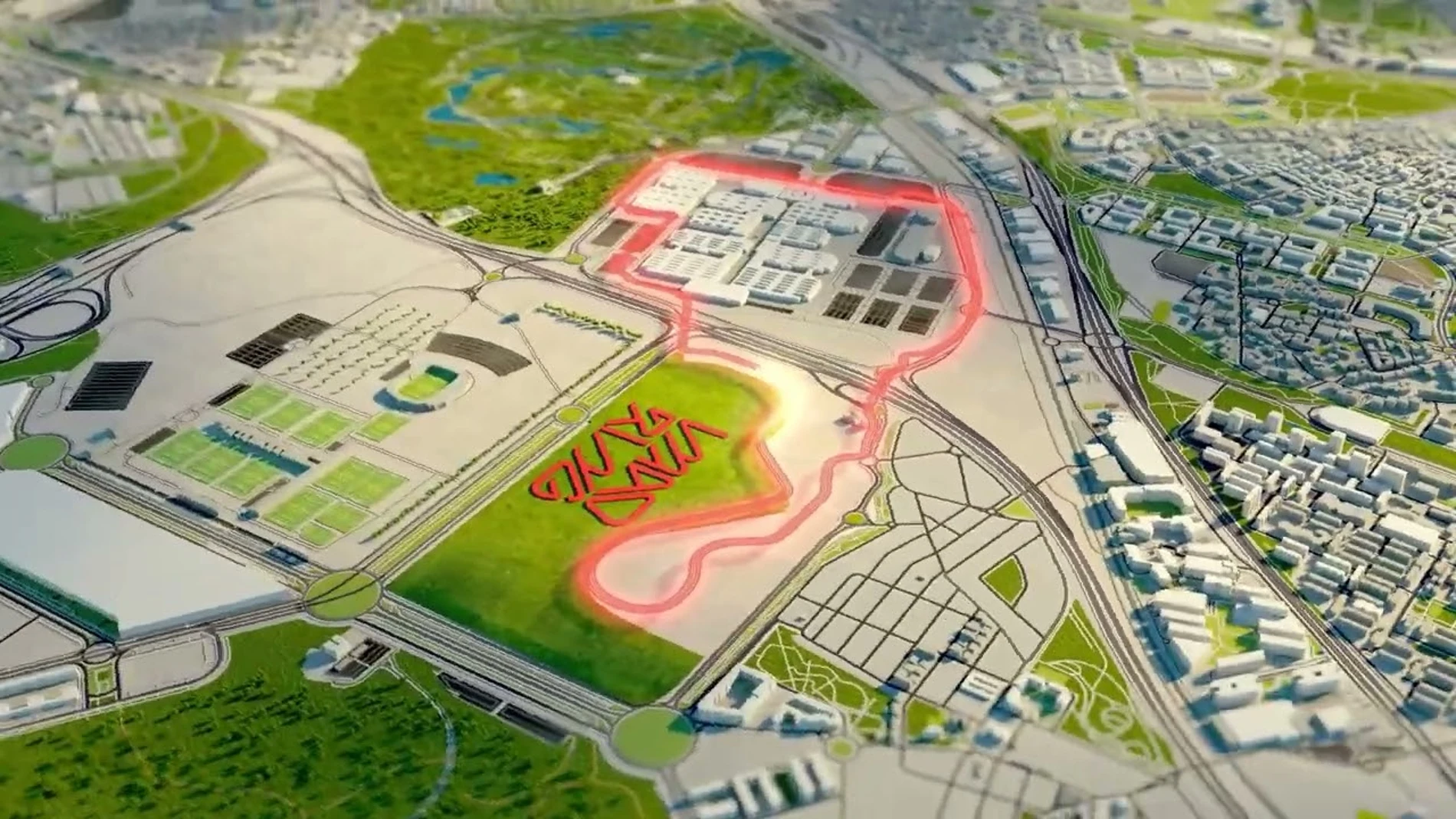 MADRING circuit map: where are the stands, accesses, services and parking