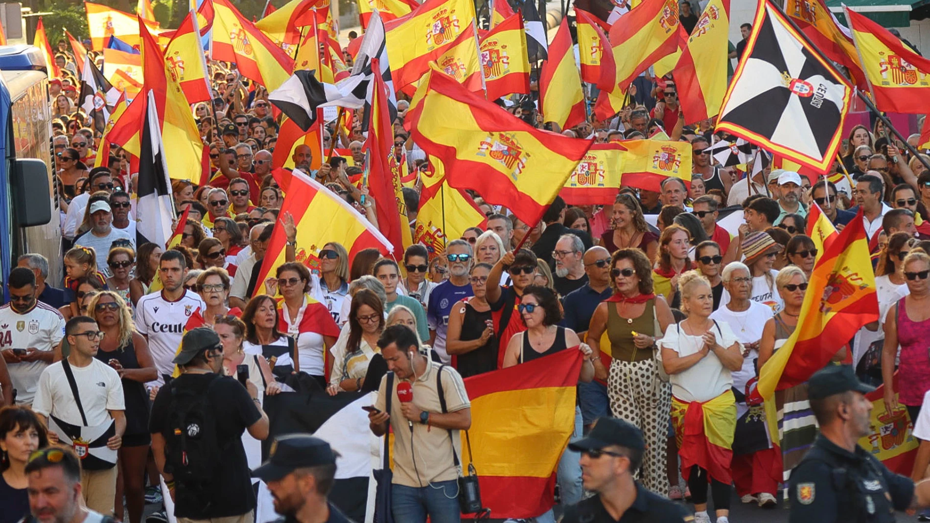 Mass demonstration in Ceuta in Andalusia: day, time and municipalities where there will be concentrations