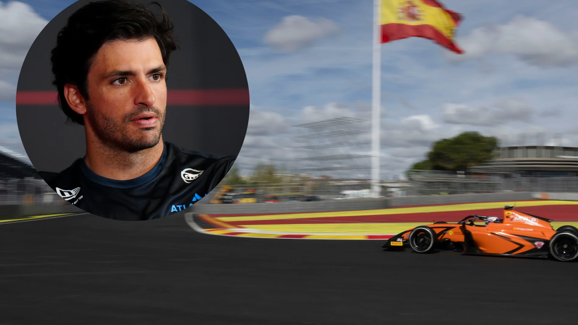 Sainz on the Madring circuit: "The Monumental is not an easy corner for F1 cars due to the stress that the tire will suffer"