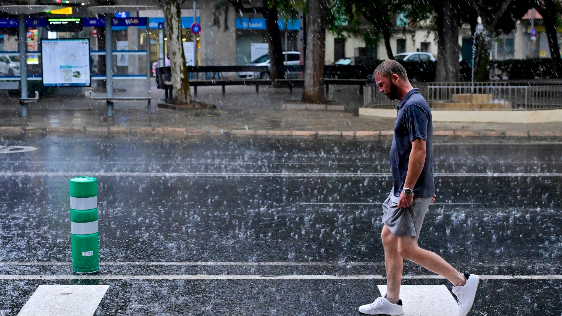 The AEMET expects that a thermal collapse accompanied by intense rains will besiege several Spanish communities this Thursday