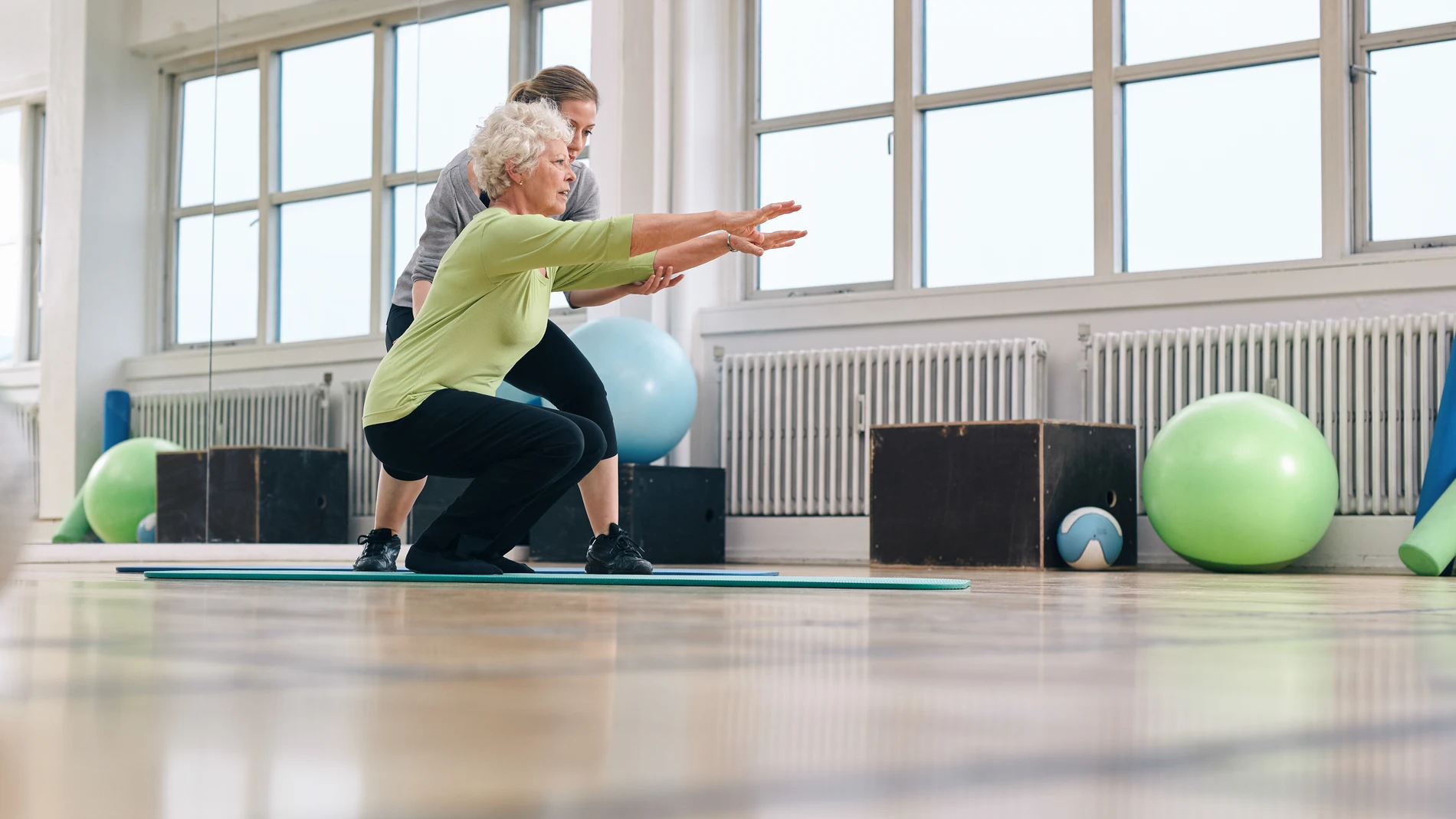The trainers are clear: this is the exercise they recommend to those over 50 to improve balance