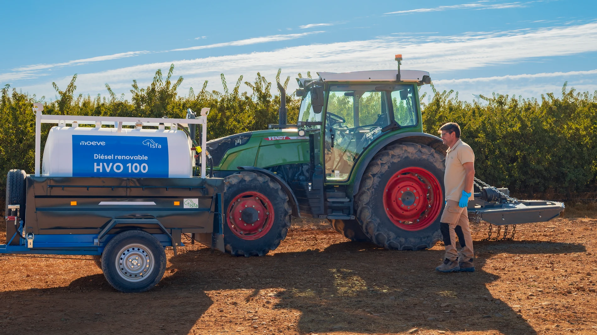 Green engines in the countryside: this is the diesel that decarbonizes Cáceres
