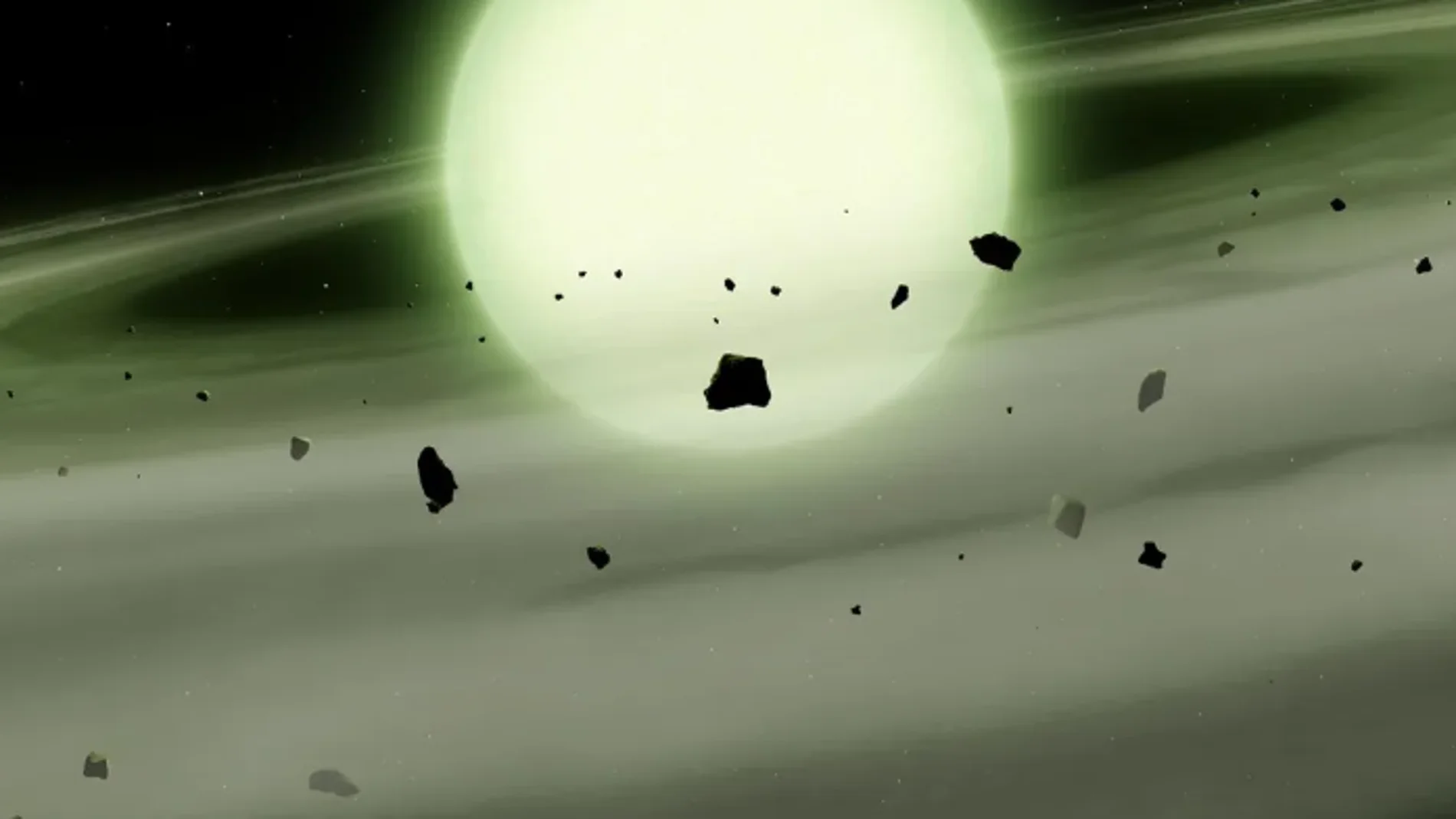They discover the first green star. And with it a new “stellar Pantone”