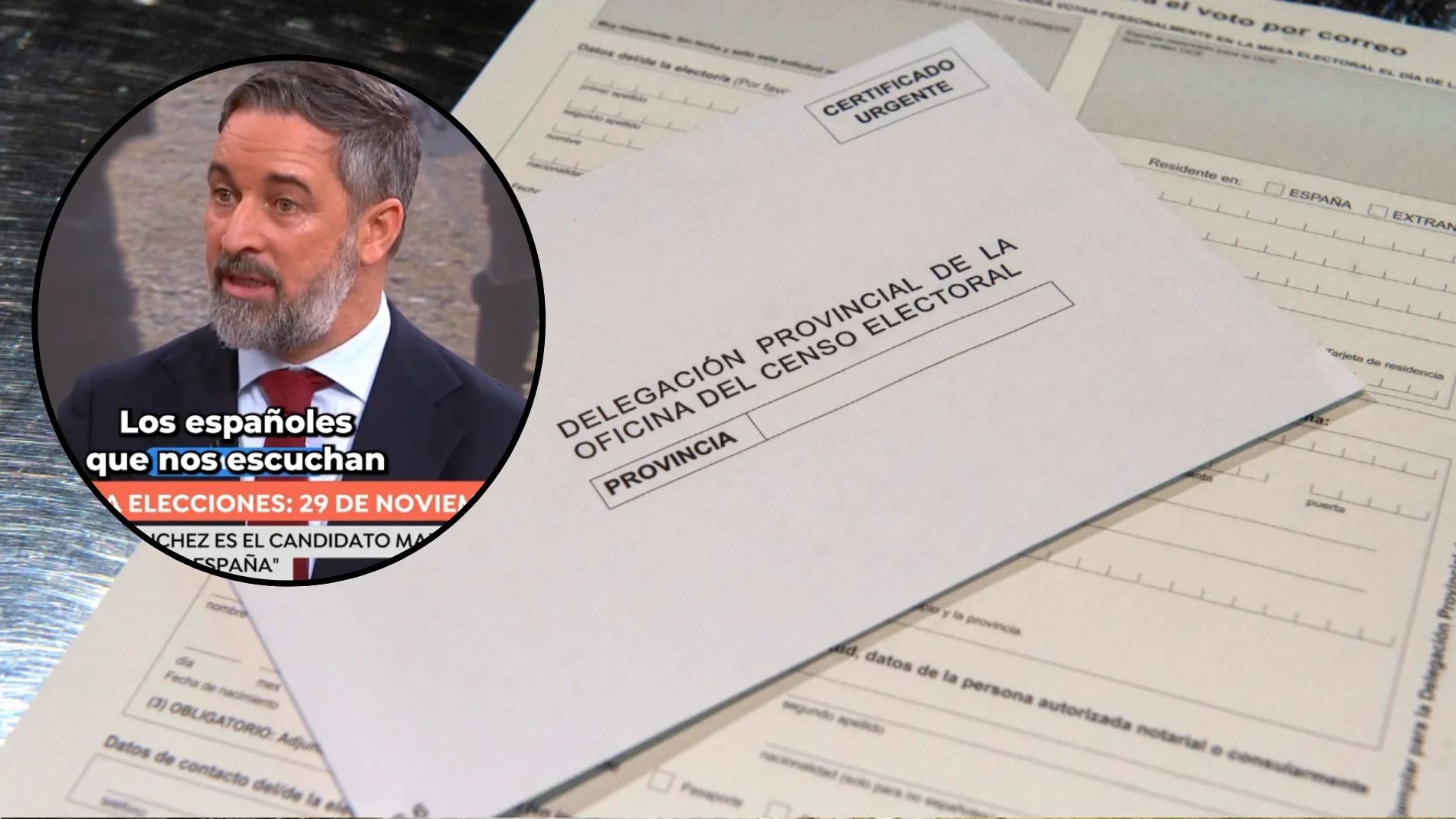 Abascal issues a warning to Spaniards and asks not to vote by mail: "I do not trust absolutely anything that Pedro Sánchez can do"