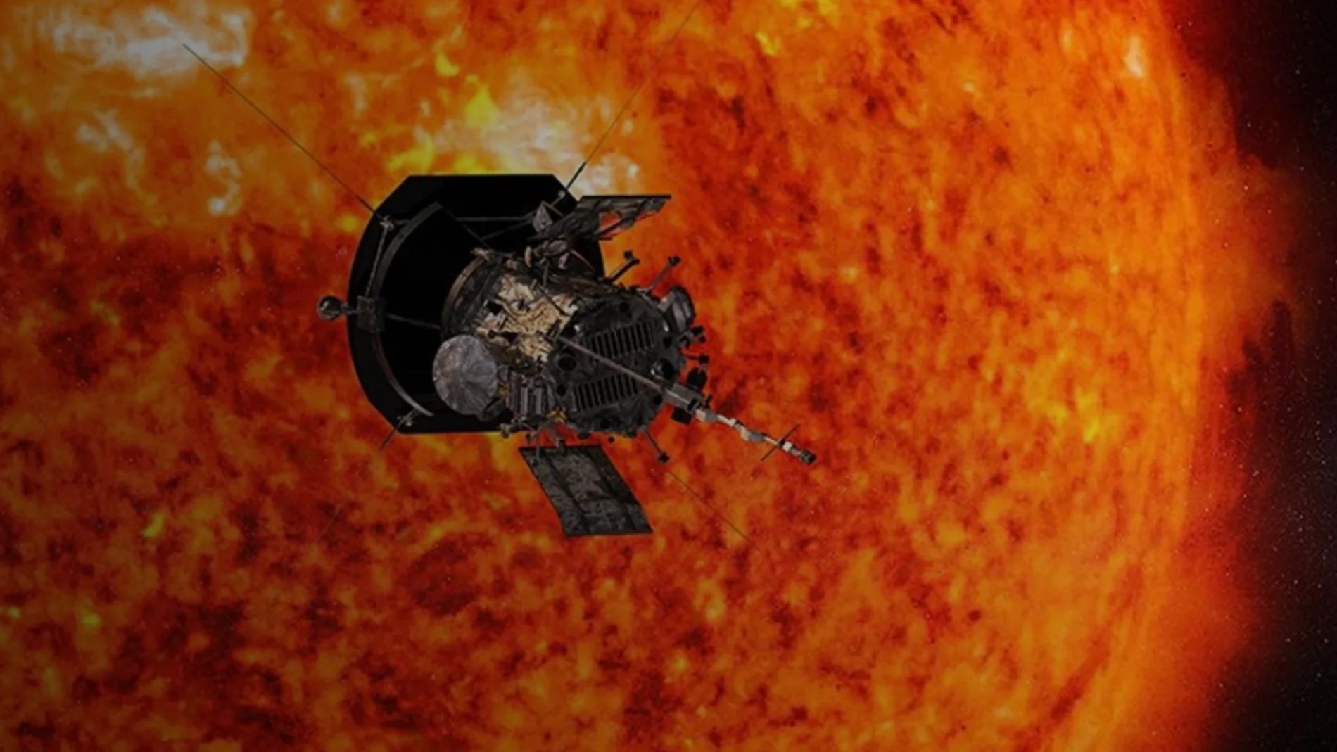 Parker solar probe discovers the origin of solar winds and changes in the magnetic field