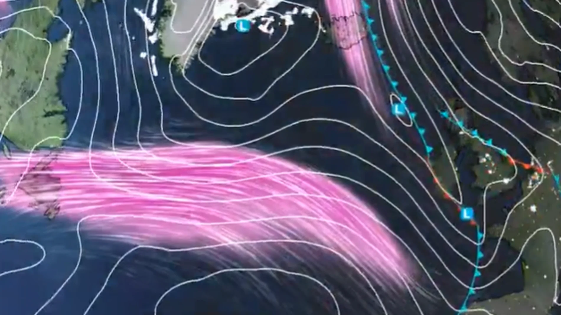 Storm Austen will suffer an "explosive deepening": a strong storm of wind, waves and rain arrives in Spain