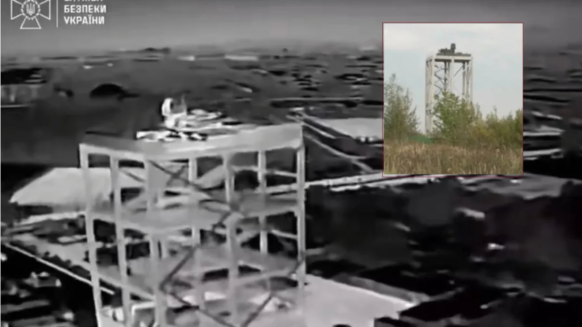 Ukraine claims to have reached for the first time a Russian Pantsir-SMD-E, installed in an anti-aircraft tower