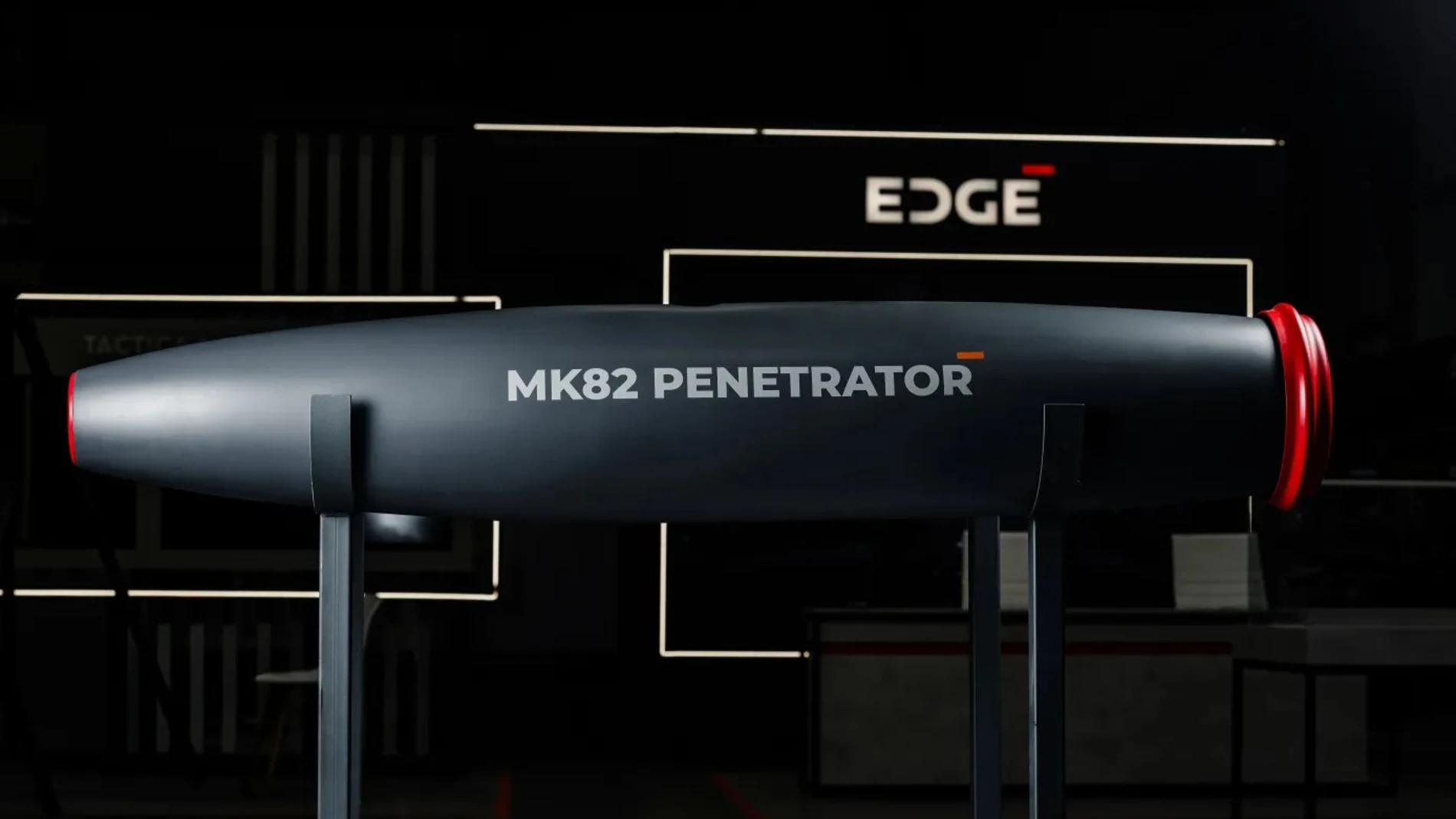 United Arab Emirates presents a bunker buster bomb capable of penetrating more than one meter of reinforced concrete