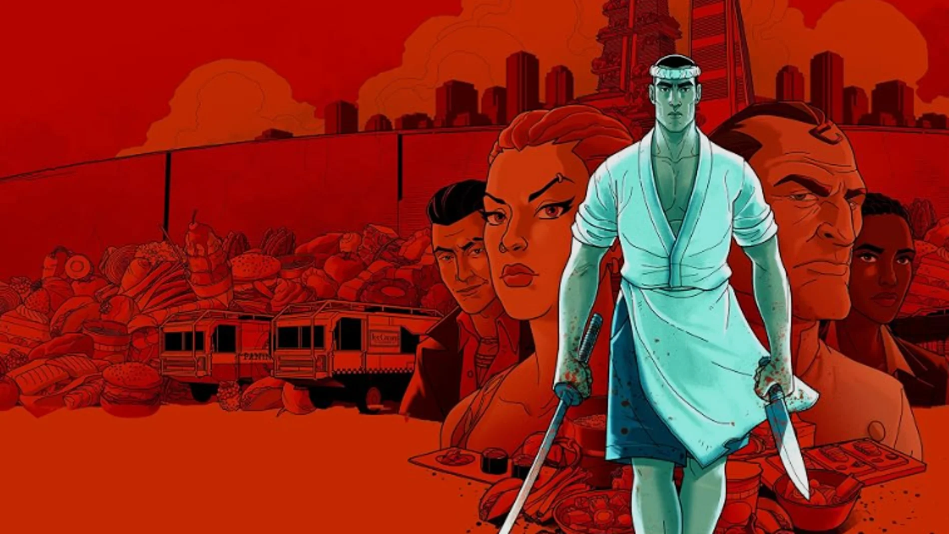 What do Anthony Bourdain, DC Comics and the global economic downturn have to do with it? “Get Jiro!”, the series you shouldn't miss